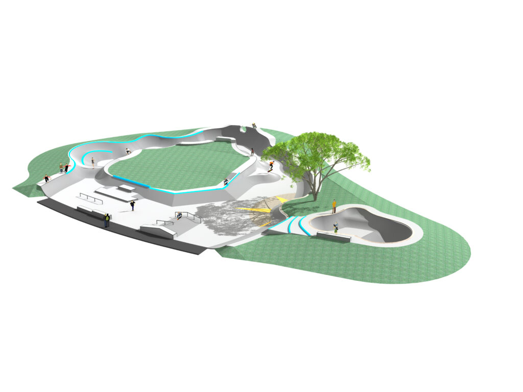 plan parc de glisse